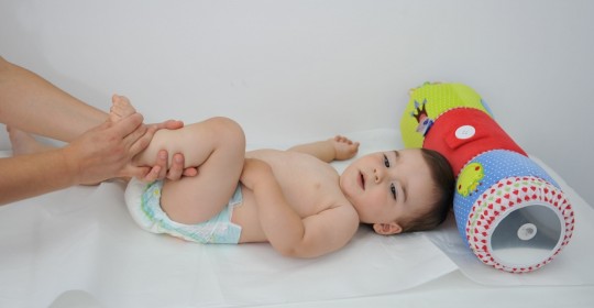 Exerciții de recuperare pentru bebeluși